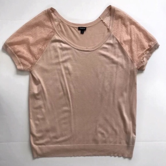 torrid Tops - Torrid Lace Top Blouse Shirt size 2X